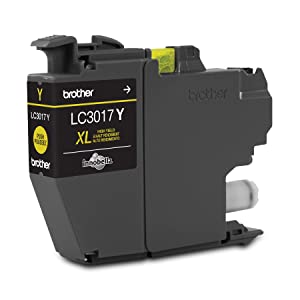 Brother Genuine LC3017YS High-Yield Yellow Ink Cartridge