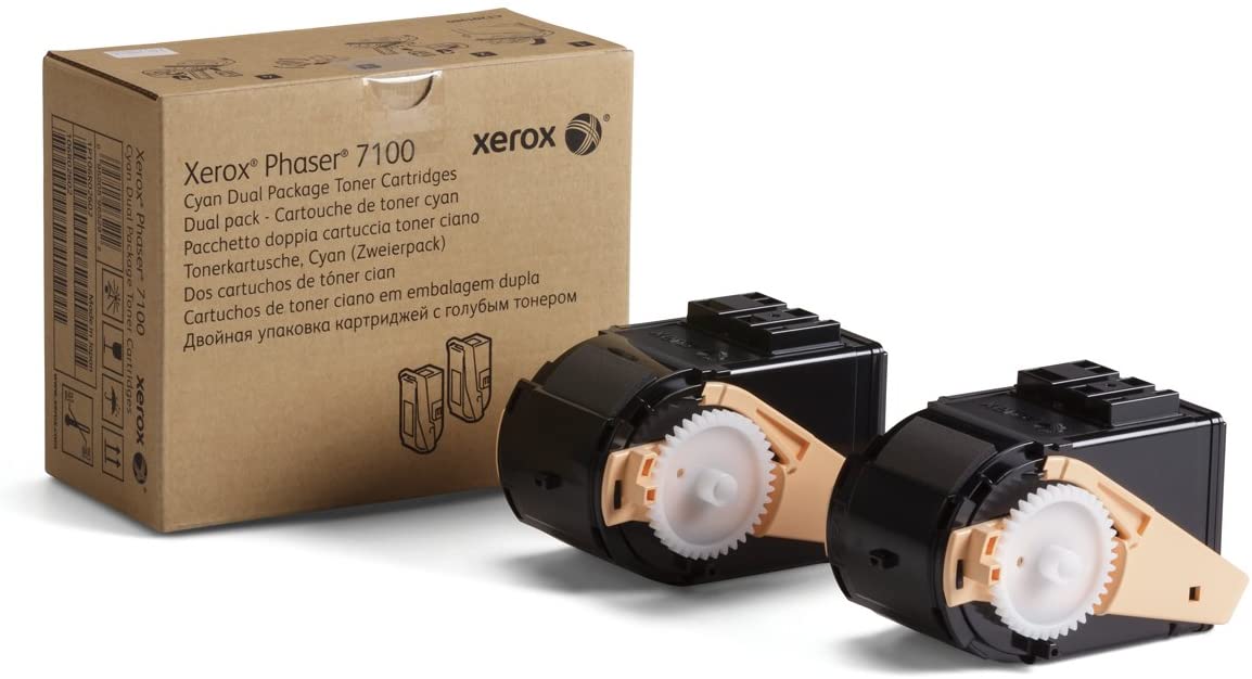 Xerox Phaser 7100 Cyan High Capacity Toner Cartridge (9,000 Pages) - 106R02602 High Capacity Cyan
