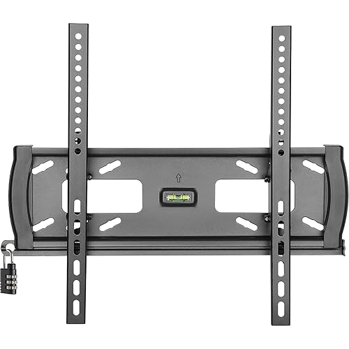 Tripp Lite Display TV Monitor Security Wall Mount Tilt for Flat/Curved Screens 32"-55" UL Certified