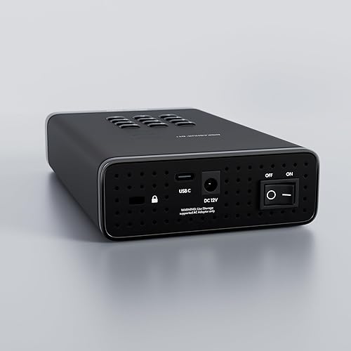 iStorage diskAshur DT3 256-bit 24TB - FIPS Level 3 Certified - Secure encrypted Desktop Hard Drive - Password Protected