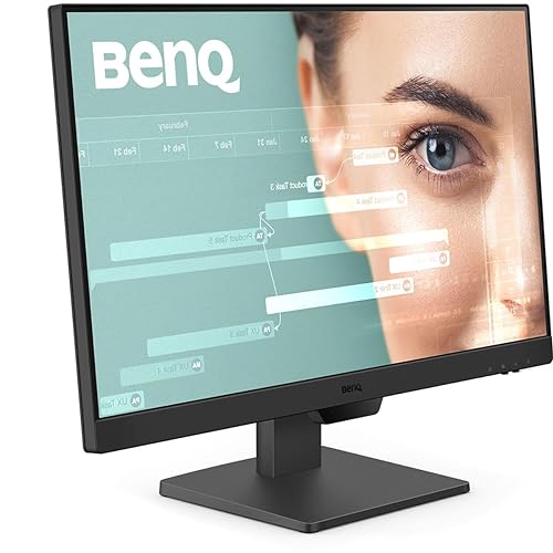 BenQ GW2490 Computer Monitor 24 FHD 1920x1080p | IPS | 100 Hz | Eye-Care Tech | Low Blue Light | Anti-Glare | Adaptive Brightness | Tilt Screen | Built-in Speakers | DisplayPort | HDMI | VGA