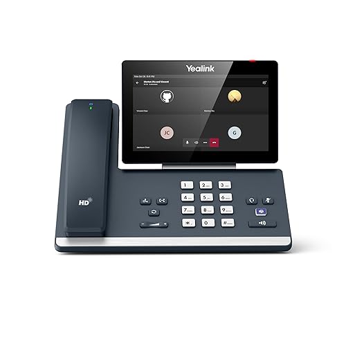 Yealink MP58-WH-TEAMS-E2 - PoE - Android 13 OS - 7 inch (1024 x 600) capacitive Touch Screen - Power Adapter NOT Included