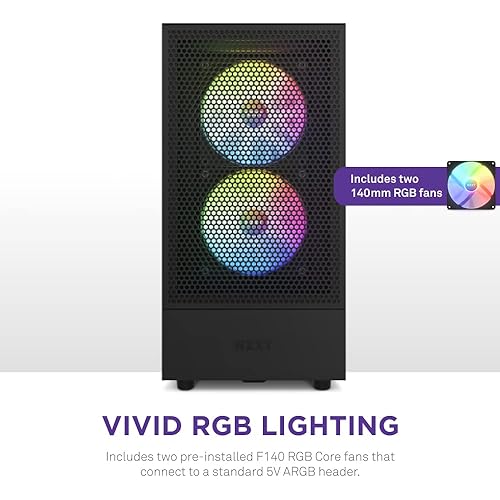 NZXT H5 Flow RGB - Black