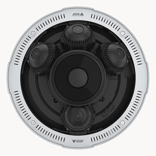 AXIS P3738-PLE 32 Megapixel Outdoor 4K Network Camera - Color - Dome - White - TAA Compliant - 49.21 ft Infrared Night Vision - Motion JPEG, H.265 (MPEG-H Part 2/HEVC) Main Profile, H.264B (MPEG-4 Part 10/AVC), H.264H (MPEG-4 Part 10/AVC)