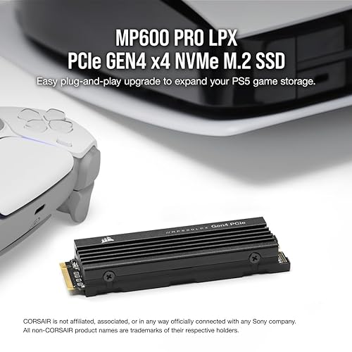 Corsair Mp600 Pro Lpx M.2 4000 Gb Pci Express 4.0 3d Tlc Nand Nvme