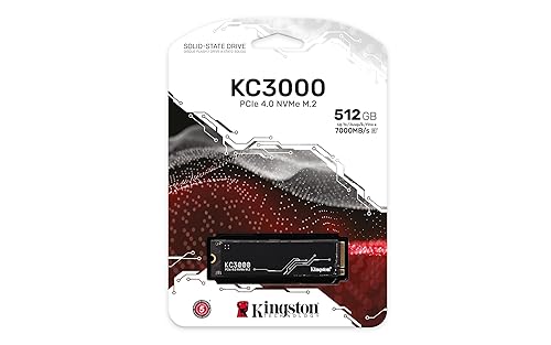 Kingston Technology KC3000 M.2 512 GB PCI Express 4.0 3D TLC NVMe