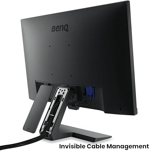 BenQ GW2480 24 Inch IPS 1080P FHD Computer Monitor with Built In Speakers, Proprietary Eye-Care Tech, Adaptive Brightness for Image Quality, Ultra-Slim Bezel and Edge to Edge Display, Black 24 Inch 60 Hz | FHD | IPS