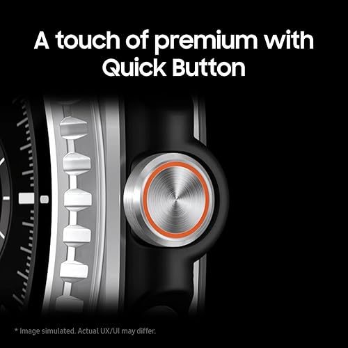 Samsung Galaxy Watch8 Classic Smartwatch, 46mm, Black, Bluetooth - AI Assistant (Gemini), Sleep Coaching, Fitness Tracking Black 46mm Watch8 Classic Bluetooth