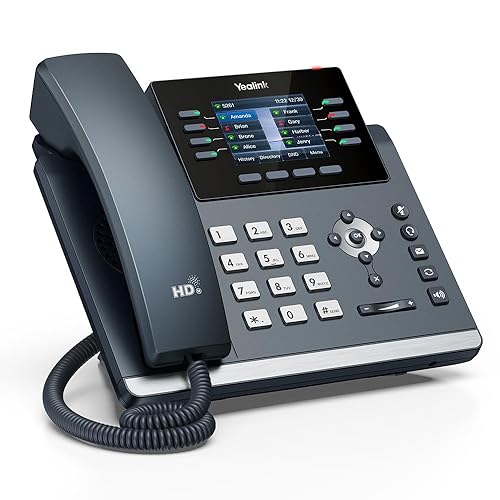 Yealink SIP-T44W IP Phone T44W PoE (Power Adapter NOT Included)