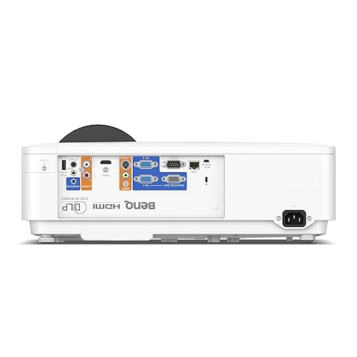 BenQ LH820ST 1080P Short Throw Laser Business Projector | 3600 Lumens | 3,000,000:1 Contrast Ratio | IP5X Dustproof Light Source | 2D Keystone | Corner Fit | Golf Simulation