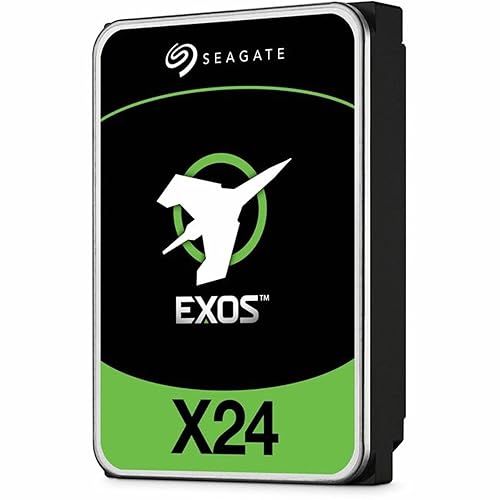 Seagate Exos X24 ST16000NM007H 16 TB Hard Drive - 3.5" Internal - SAS (12Gb/s SAS) - Conventional Magnetic Recording (CMR) Method - Storage Array Device Supported - 7200rpm - Hot Pluggable - 512e/4Kn Format