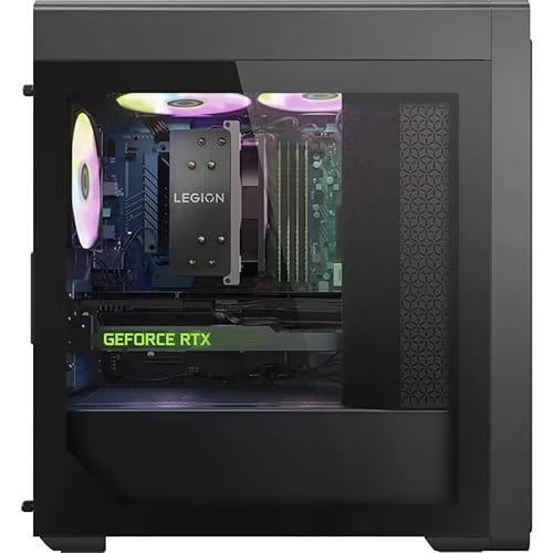 Lenovo Legion T5 26IRB8 90UT001RUS Gaming Desktop Computer - Intel Core i7 14th Gen i7-14700F - 32 GB - 1 TB HDD - 1 TB SSD - Tower - Storm Gray - Intel B660 Chip - Windows 11 Pro - NVIDIA GeForce RTX