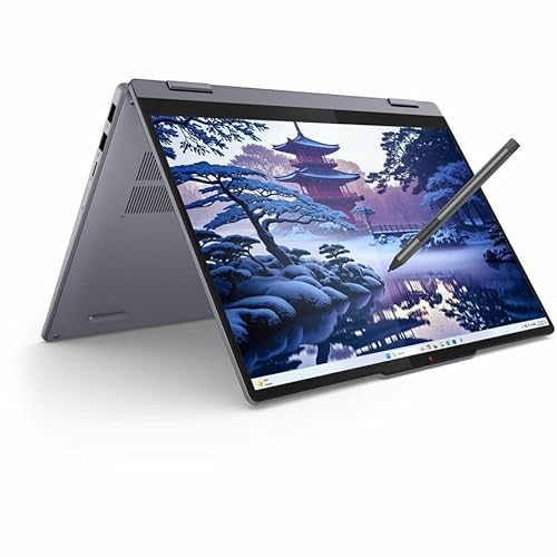 Lenovo IdeaPad 5 14IAL10 83KR001JUS 14" Touchscreen Convertible 2 in 1 Notebook - WUXGA - Intel Core Ultra 7 255U - 16 GB - 1 TB SSD - English (US) Keyboard - Luna Gray - Intel Chip - 1920 x 1200 - Wi