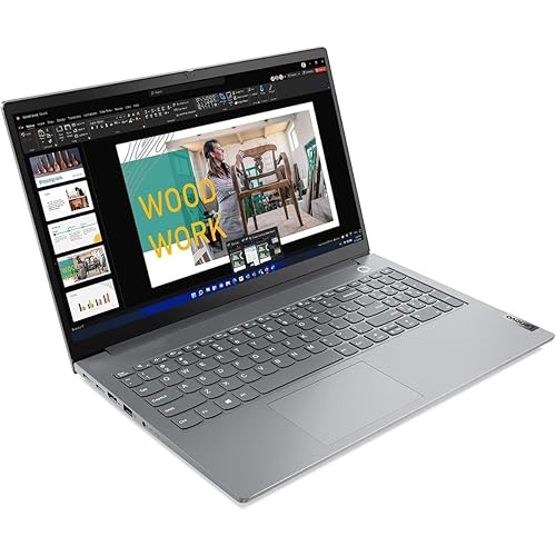 Lenovo ThinkBook 15 G4 15.6" Full HD Notebook Computer, AMD Ryzen 7 5825U, 16GB RAM, 512GB SSD, Windows 11 Pro, Mineral Grey