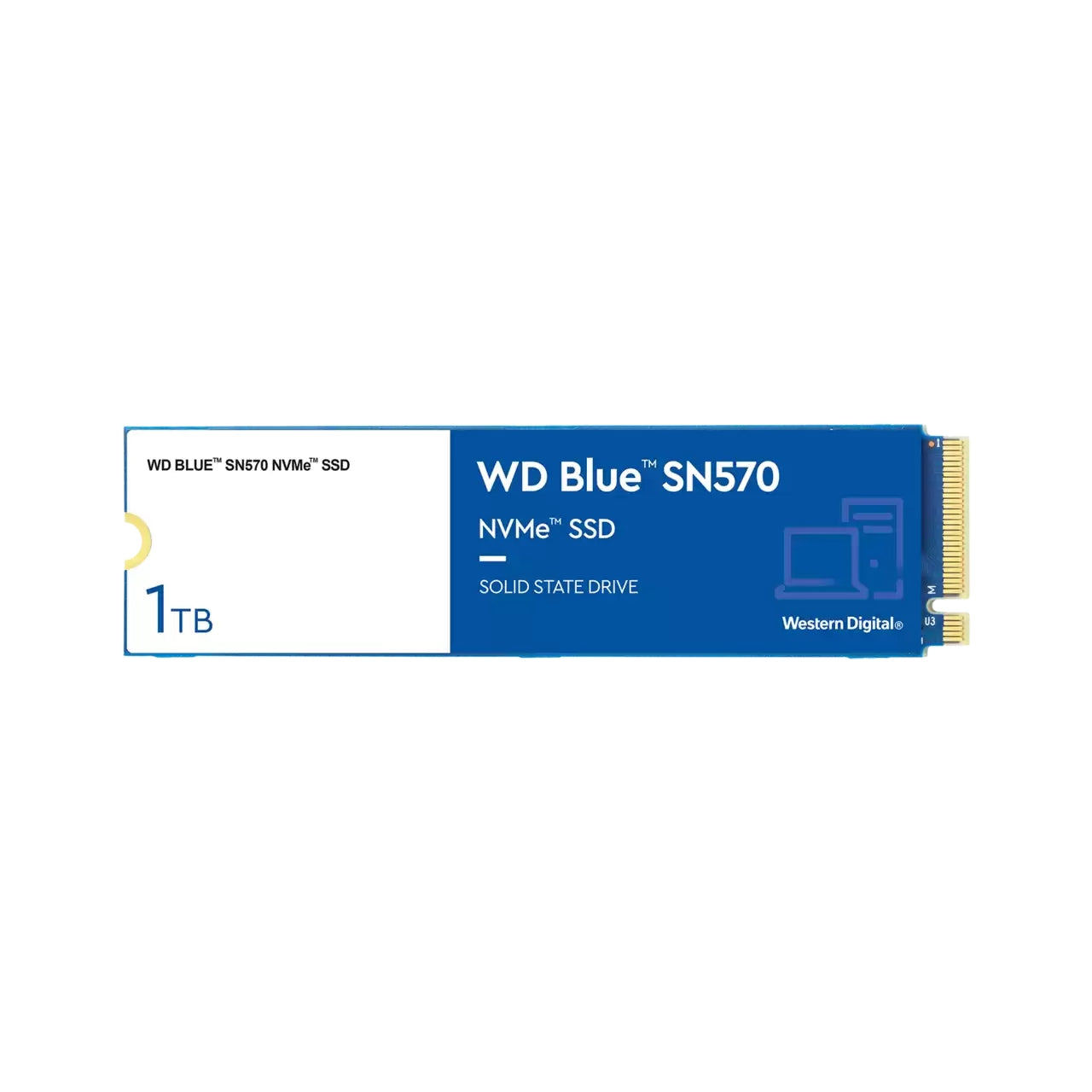 Western Digital 1TB - Blue SN570 - Solid State Drive - Gen 3