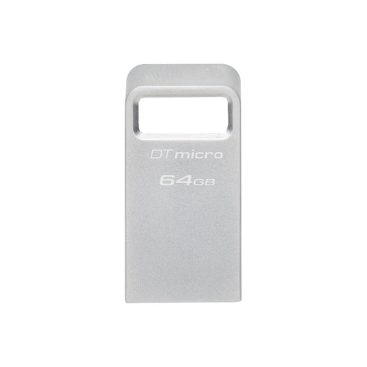 Kingston 64gb Datatraveler Micro 200mb/s Metal Usb 3.2 Gen 1