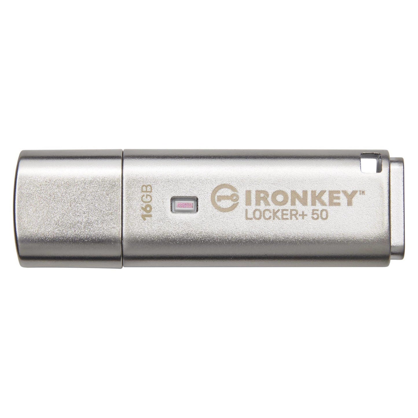 Kingston IronKey Locker+ 50 - USB Flash Drive - 16 GB