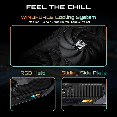 GIGABYTE Gaming GeForce RTX 5080 16GB GDDR7 PCI Express 5.0 Graphics Card GV-N5080GAMING OC-16GD