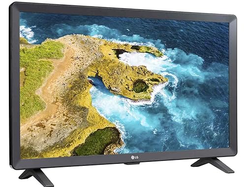 LG TV Monitor 24TQ520S-PU - 23.6" HD Ready/Wide Viewing Angle/webOS Smart TV/Stereo Speakers