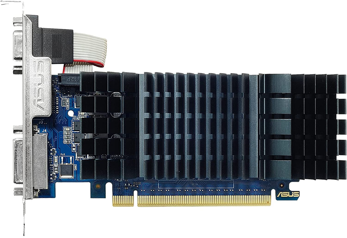 ASUS GeForce GT 730 2GB GDDR5 Low Profile Graphics Card for Silent HTPC Builds (with I/O Port Brackets)