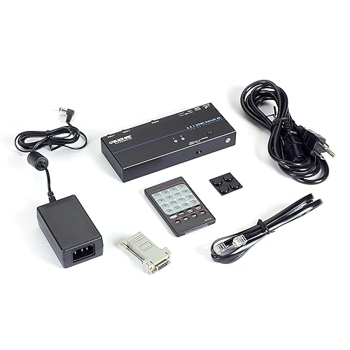 Black Box 4K HDMI Switch - 2 x 1-3840 ?? 2160-4K - 2 x 1-1 x HDMI Out