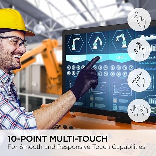ViewSonic TD3207 32 Inch 1080p 10-Point Multi Touch Screen Monitor with HDMI, USB Type B, and DisplayPort Inputs