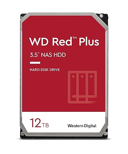 Western Digital Red Plus NAS - Hard Drive - 12 TB