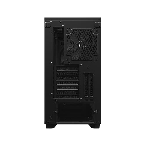 Fractal Design Define 7 Black Brushed Aluminum/Steel E-ATX Silent Modular Dark Tempered Glass Window Mid Tower Computer Case Black TG Dark Tint Define 7