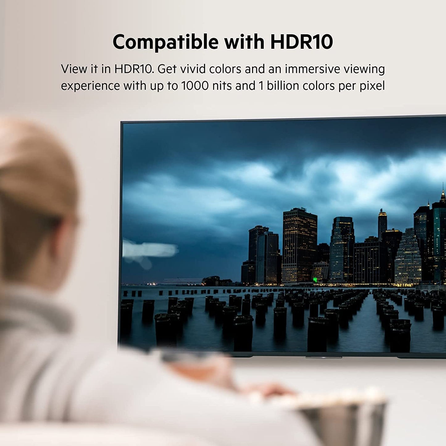 Belkin HDMI To DisplayPort Adapter - Display Port 1.2 to HDMI 2.0 Converter - Compatible With 4K 60fps, HDR And HDR 10 Monitors, Projectors & HDTVs - Uni-Directional Display Port To HDMI Adapter Cable