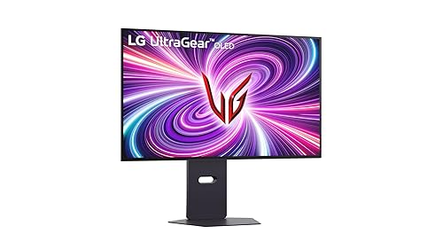 LG Ultragear™ OLED 32GS95UV-B - 32 inch Dual-Mode Gaming Monitor | Dual-Mode (4K 240Hz FHD 480Hz) / UHD (3840 x 2160) / 0.03ms (GtG) / DCI-P3 98.5% 32" Black Unity Hexagon Lighting