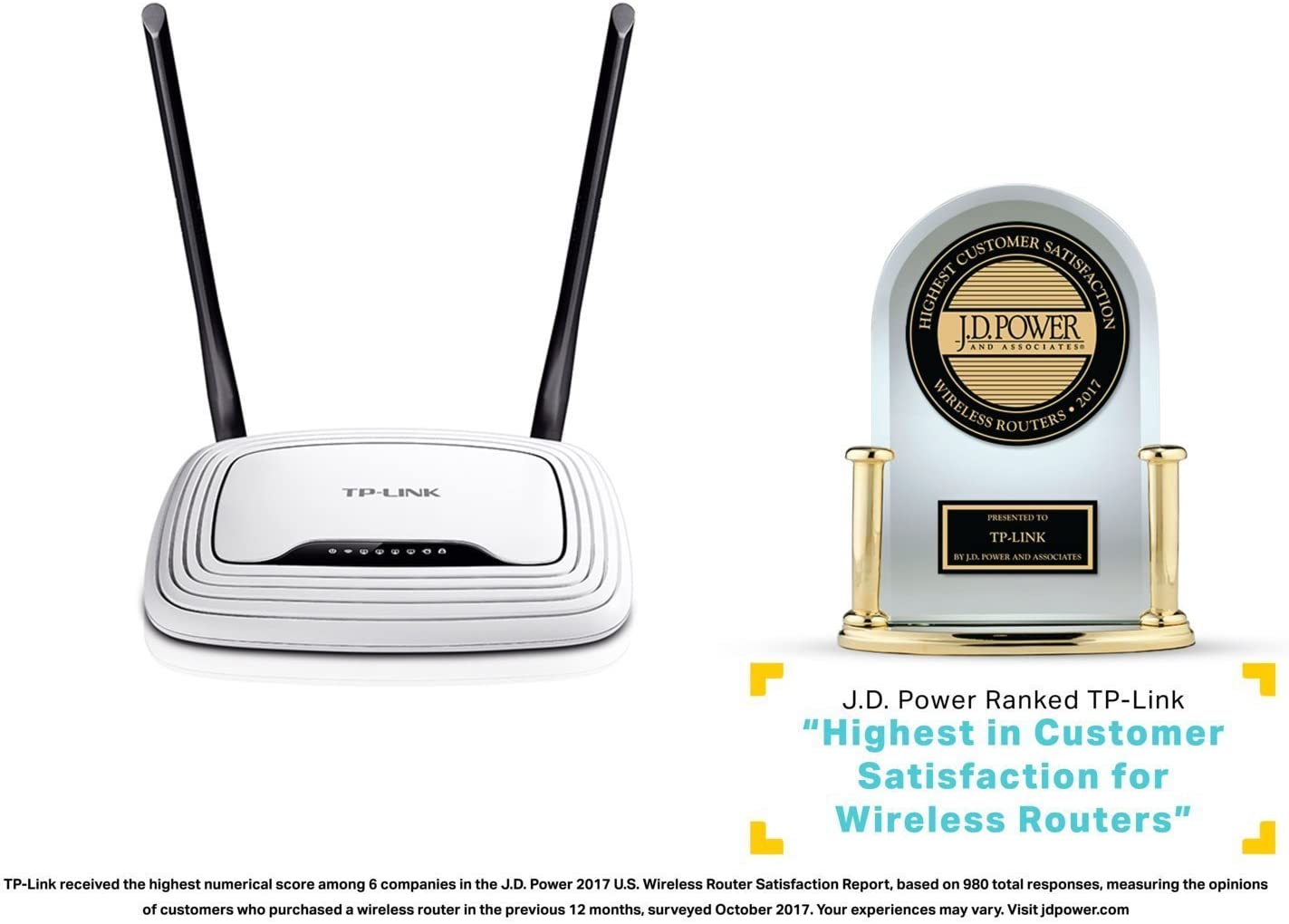 TP-LINK N300 Wireless Wi-Fi Router, TL-WR841N