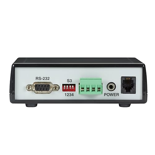 Black Box Async RS232 Extender Over CATx DB9F to Terminal Block