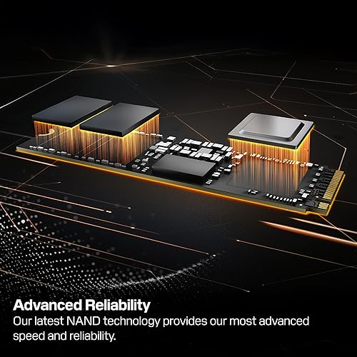 WD_BLACK 2TB SN8100 NVMe Internal Gaming SSD Solid State Drive - Gen 5 PCIe 5.0x4, M.2 2280, Up to 14,900 MB/s - WDS200T1X0M