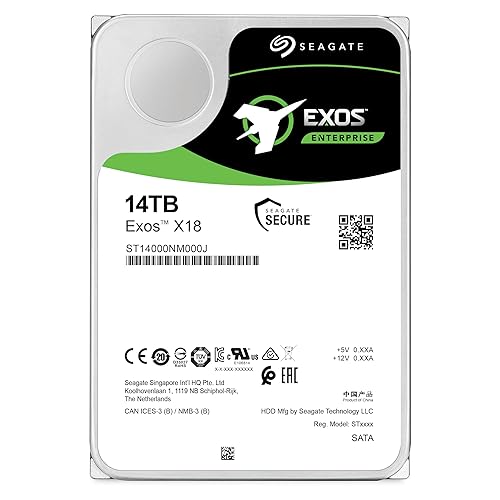 Seagate Enterprise ST14000NM000J Internal Hard Drive 3.5 14000 GB Serial ATA III