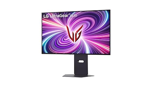 LG Ultragear™ OLED 32GS95UV-B - 32 inch Dual-Mode Gaming Monitor | Dual-Mode (4K 240Hz FHD 480Hz) / UHD (3840 x 2160) / 0.03ms (GtG) / DCI-P3 98.5% 32" Black Unity Hexagon Lighting