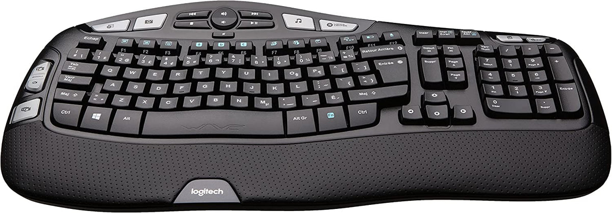 Logitech Wireless Wave Combo MK550 with French CDN Layout MK550 French Wireless Combo