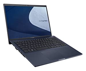 ASUS B1500CEAE-Q53P-CB ExpertBook B1 Business Laptop, 15.6” FHD, Intel Core i5-1135G7, 8GB RAM, 256GB SSD, Military Grade Durable, Webcam Privacy Shield, Win 10 Pro, Star Black, Bilingual KB Bilingual i5-1135G7