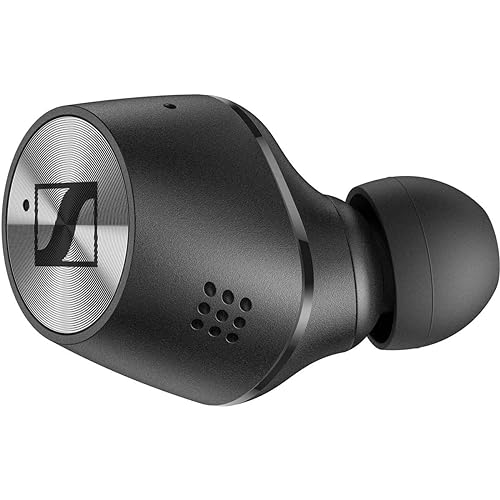 Sennheiser Momentum True Wireless 2 - Bluetooth earbuds with active noise cancellation, smart pause, customizable touch control and 28-hour battery life - Black (M3IETW2 (Black))