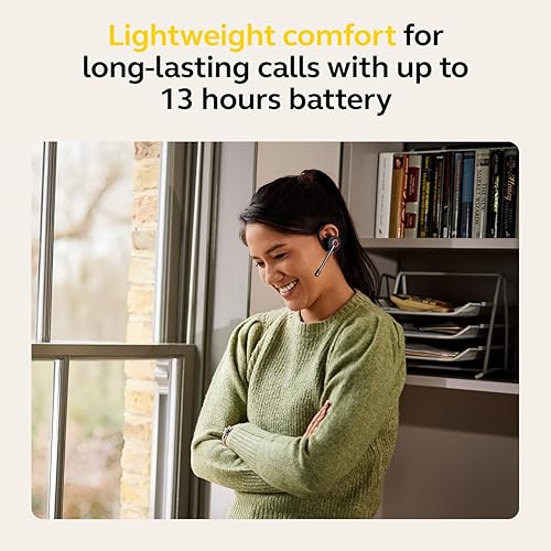 Jabra Engage 55 SE (Second Edition) Convertible Wireless Headset w/Charging Stand and Link 400 USB-C DECT Adapter – MS Teams Certified, Works with All Other Platforms, Black