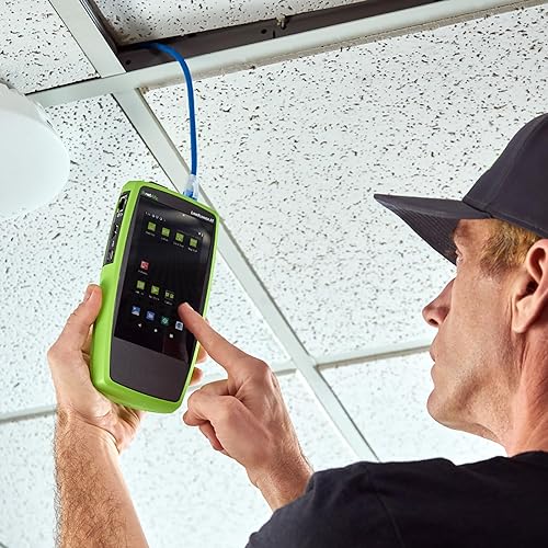 NetAlly LinkRunner AT 3000 Network & Cable Tester - Network Testing, Cable Testing, PoE Testing, Fiber Optic Cable Testing, LAN Cable Testing - LCD - 2 x USB - 2 x Network (RJ-45) - 1 Number of Total Expansion Slot(s) - SFP