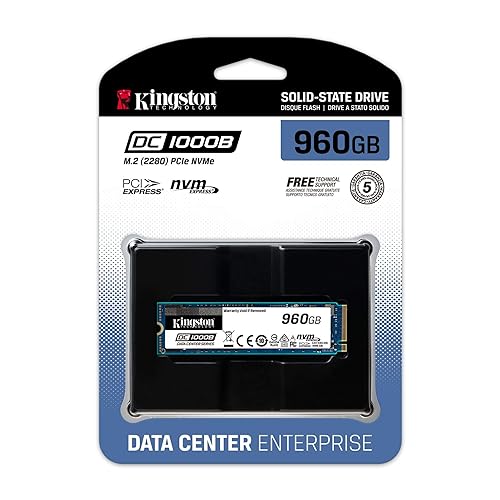 Kingston Technology DC1000B M.2 960 GB PCI Express 3.0 3D TLC NVMe