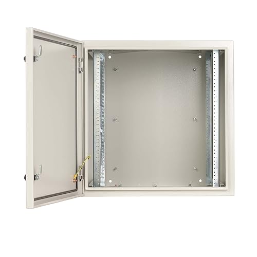 Tripp Lite SmartRack Industrial 12U Wallmount Rack Enclosure with Lock & Keys, 23 inch Depth, NEMA 4 Protection Rating, Heavy-Duty Metal, Mounting Hardware Included, 5-Year Warranty (SRN4G12U)