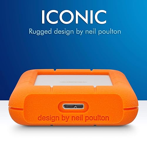 LaCie Rugged Mini LAC9000633 4 TB External Hard Drive - Portable