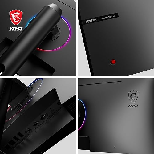 MSI Optix MAG301CR2 FHD Non-Glare 1ms 2560 x 1080 Ultra Wide 200Hz HDR Ready USB/DP/HDMI Smart Headset Hanger FreeSync 30”Gaming Curved Monitor - Black