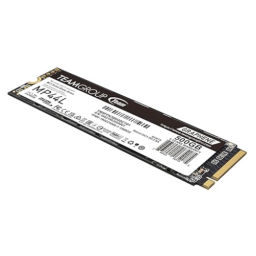 Team Group MP44L M.2 2280 500GB PCIe 4.0 x4 with NVMe 1.4 Internal Solid State Drive (SSD) TM8FPK500G0C101