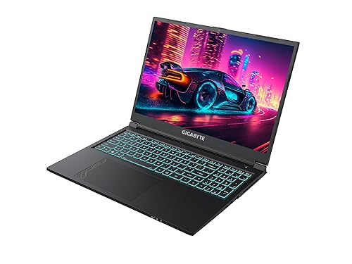 GIGABYTE G6: 16.0 16:10 WUXGA 1920x1200 165Hz, NVIDIA GeForce RTX 4060 Laptop GPU 8GB GDDR6, Intel Core i7-13620H, 16GB DDR5 RAM, 1TB SSD, Win11 Home+ (G6 KF-H3US854KH)