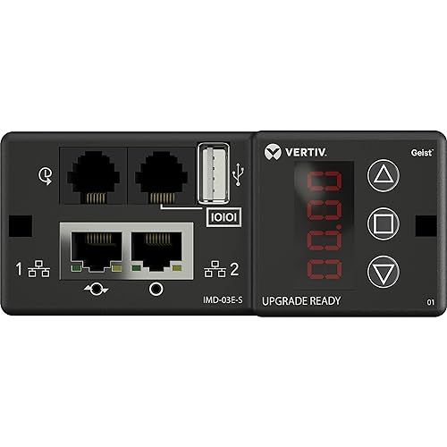 Vertiv Geist Rack Power Distribution Unit – Combination Outlet| C13 / C19| for C14 and C20 Plugs| 30A| 208V| 4.9kW (NI30684)