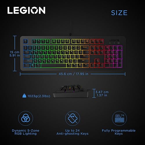 LENOVO GY40Y57708 K300 GAMING KEYBOARD