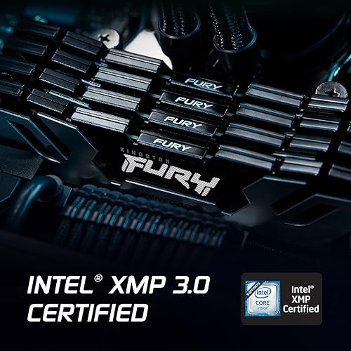 Kingston Fury Renegade 16GB 7200MT/s DDR5 CL38 DIMM Desktop Memory Single Module | Intel XMP 3.0 | Overclocking Stability | KF572C38RS-16 7200MT/s 16GB