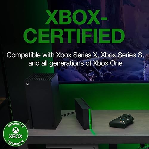 Seagate Game Drive Hub 8TB External Hard Drive Desktop HDD - USB 3.2 Gen 1, Dual USB-C and USB-A Ports, Xbox Certified, with Xbox Green LED Lighting and 3 Year Rescue Services (STKW8000400)